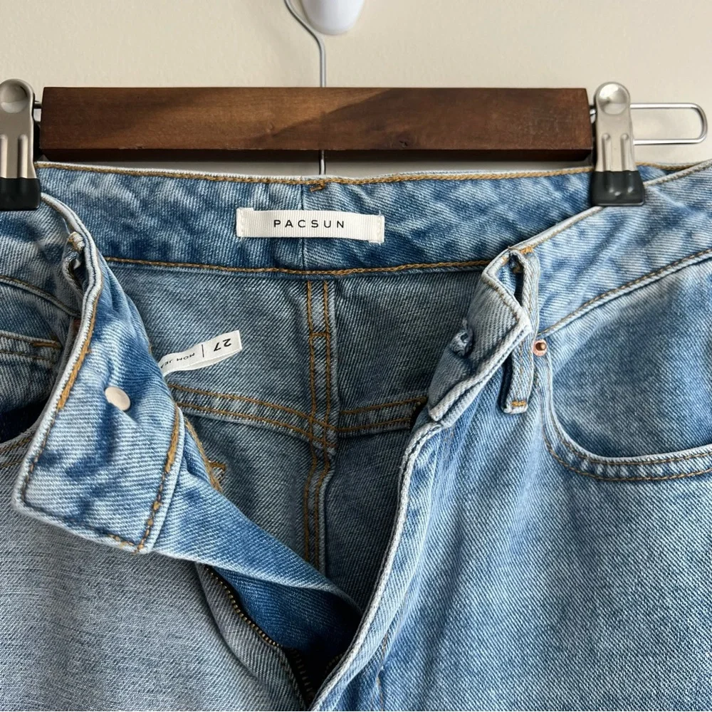 Pacsun patchwork mom jeans